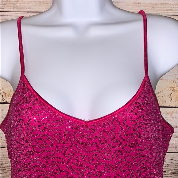 Pink Express sequin cami - Picture 3 of 4